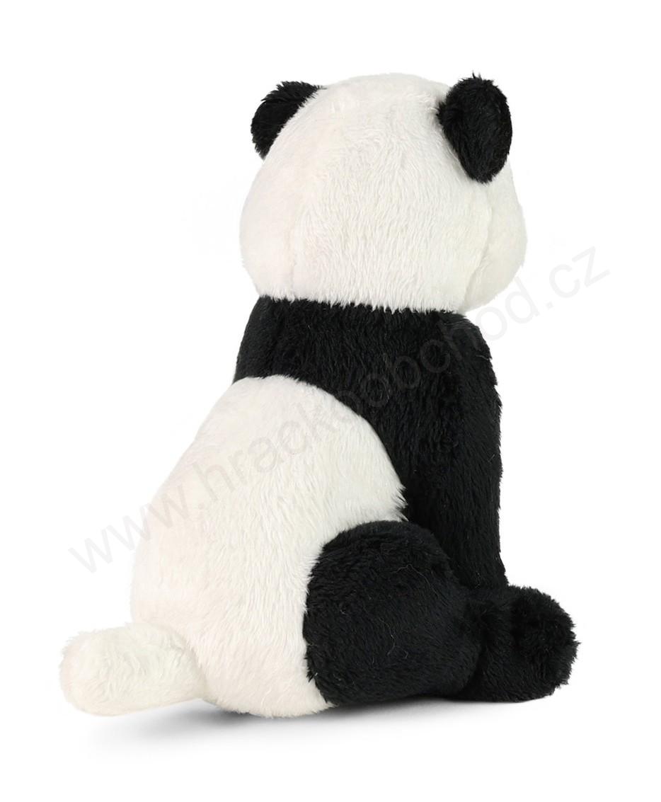 Plyšová panda sedící 15 cm ECO-FRIENDLY