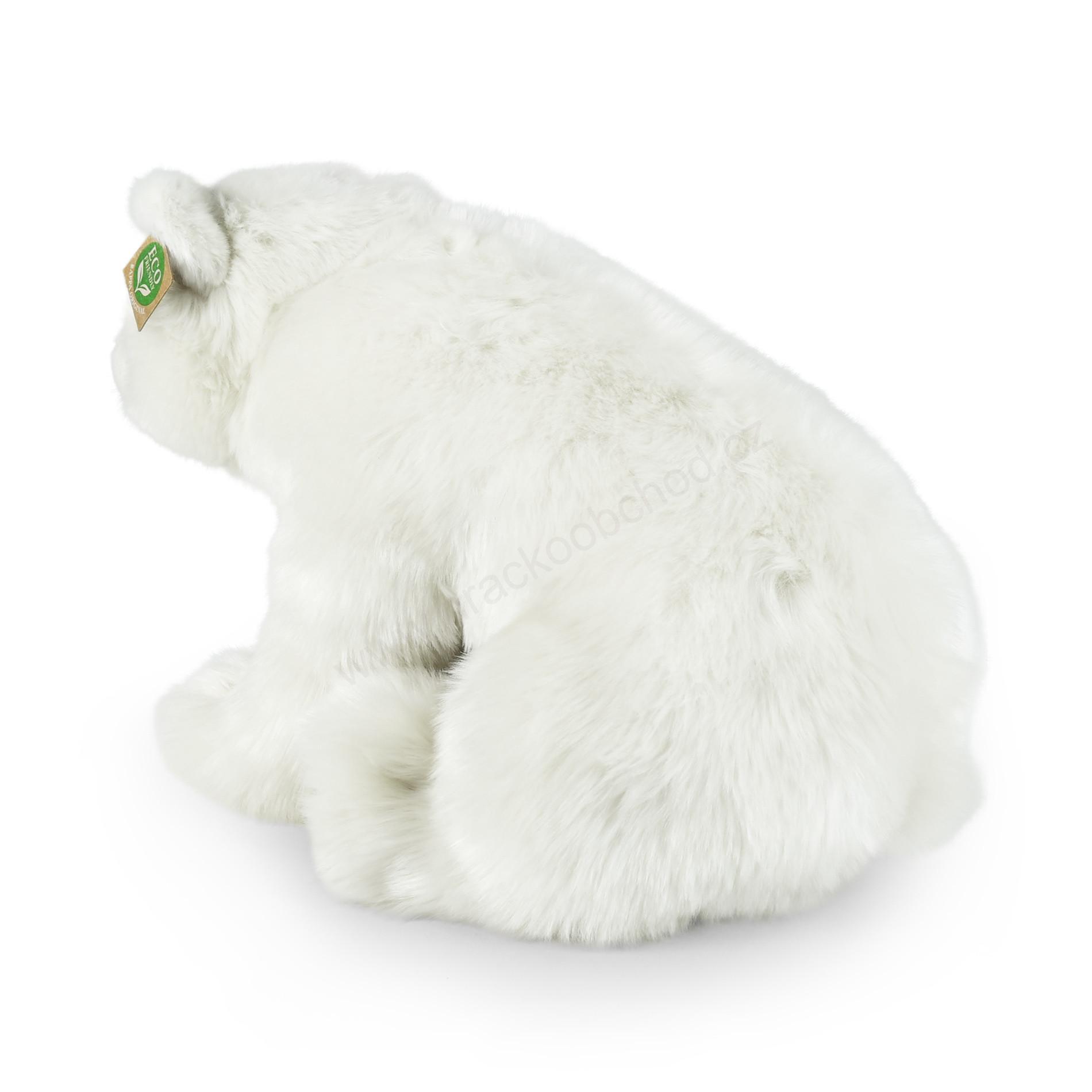 Plyšový lední medvěd sedící 47 cm ECO-FRIENDLY