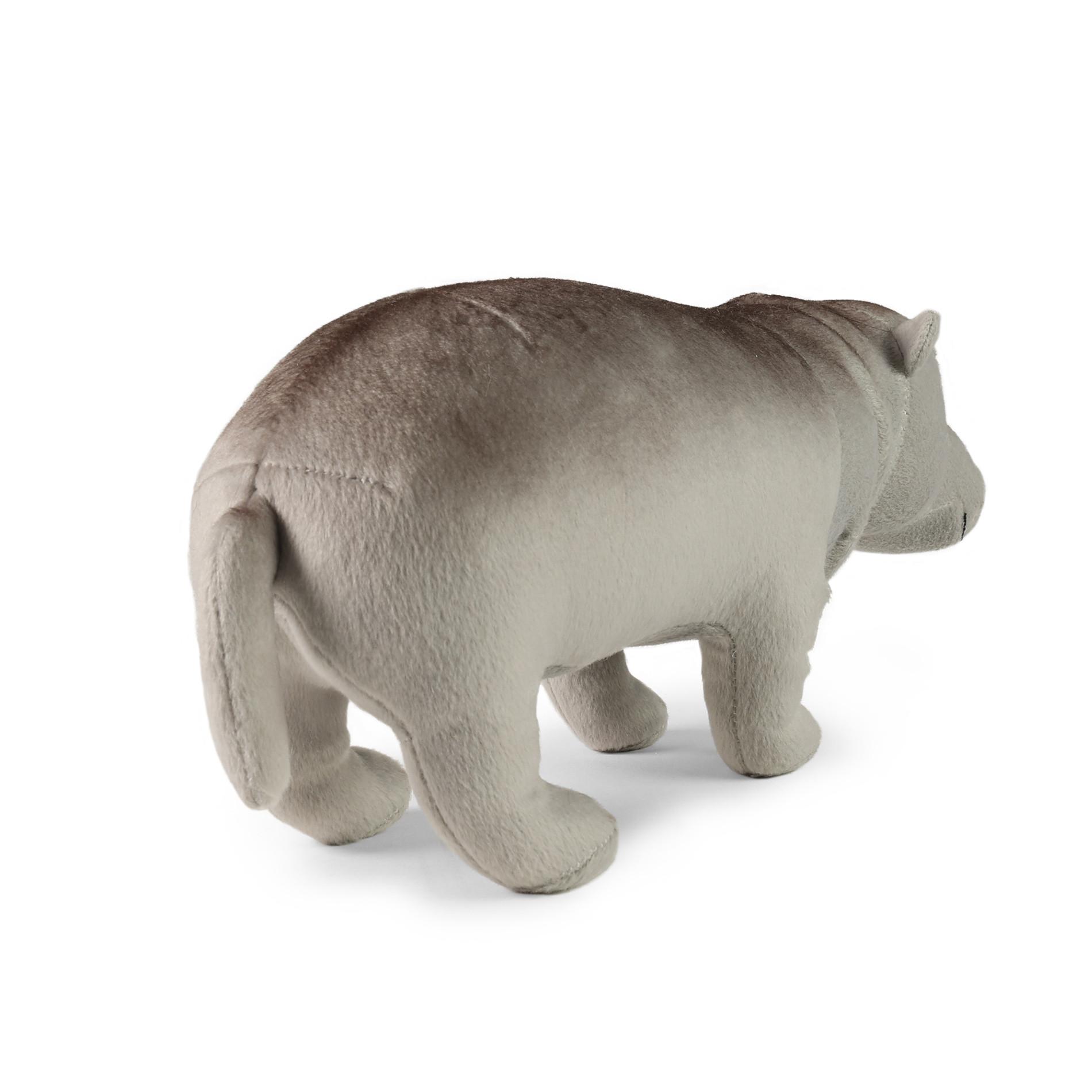 Plyšový hroch stojící 32 cm ECO-FRIENDLY