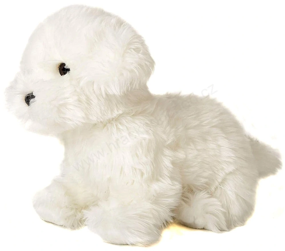 Plyšový pes Maltézák 28 cm