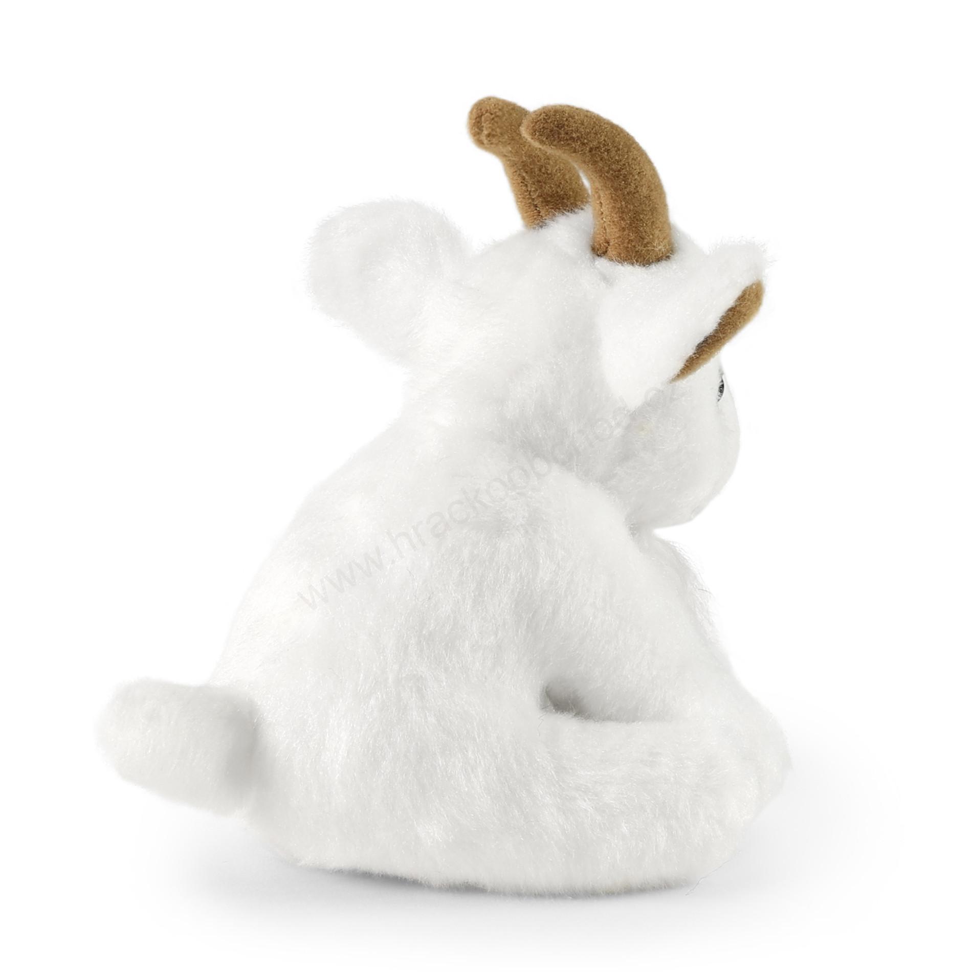 Plyšová koza / kůzle sedící 13 cm ECO-FRIENDLY