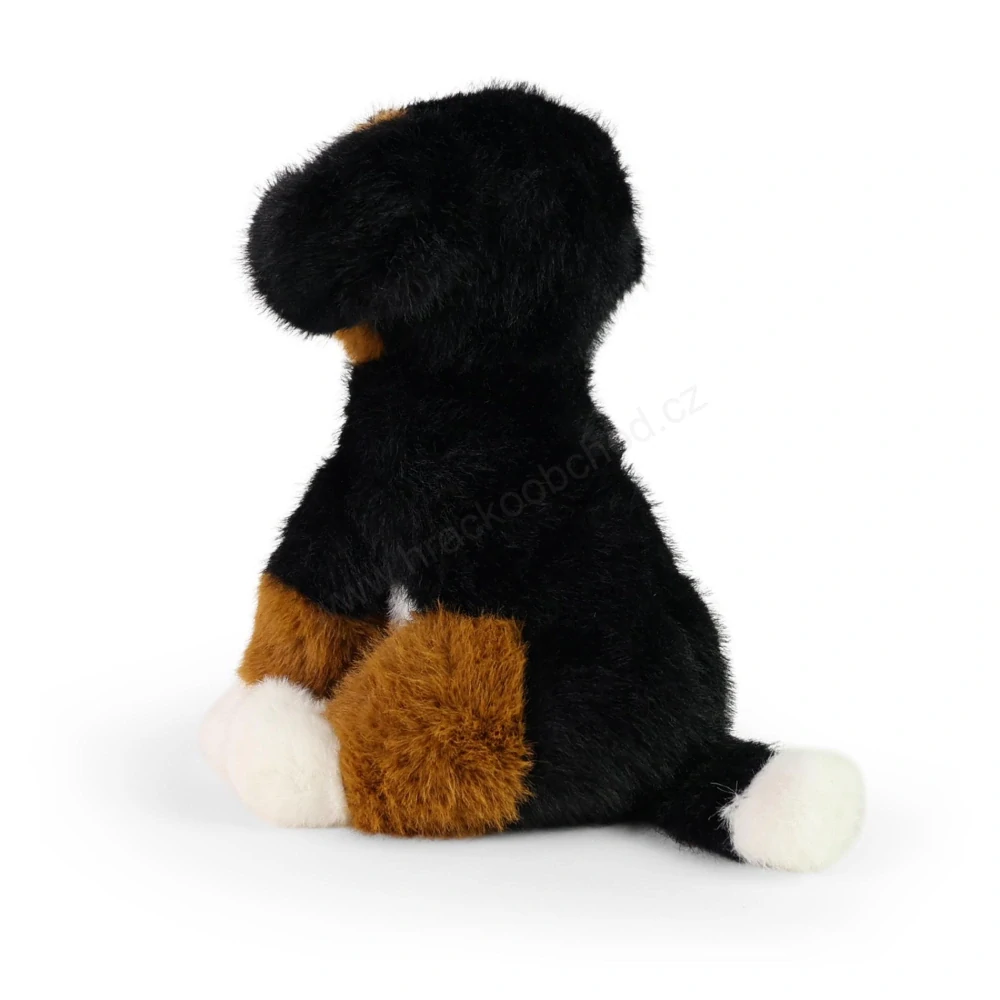 Plyšový pes bernský salašnický 25 cm, sedící ECO-FRIENDLY PLUSH WORLD