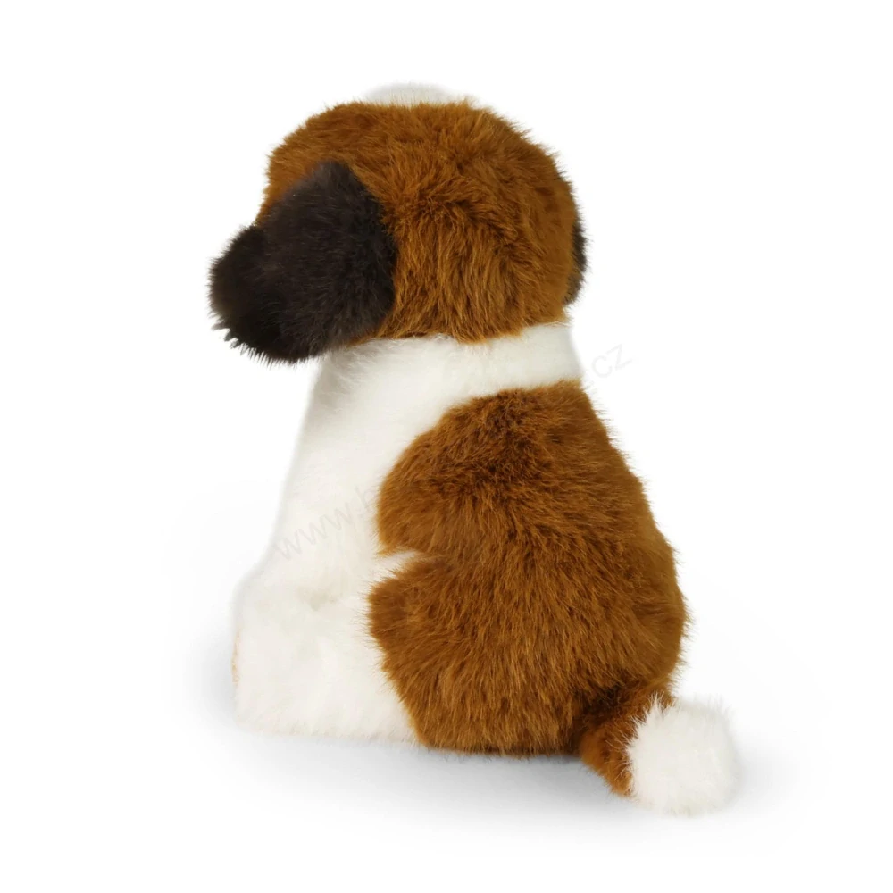 Plyšový pes bernardýn 20 cm, sedící ECO-FRIENDLY PLUSH WORLD