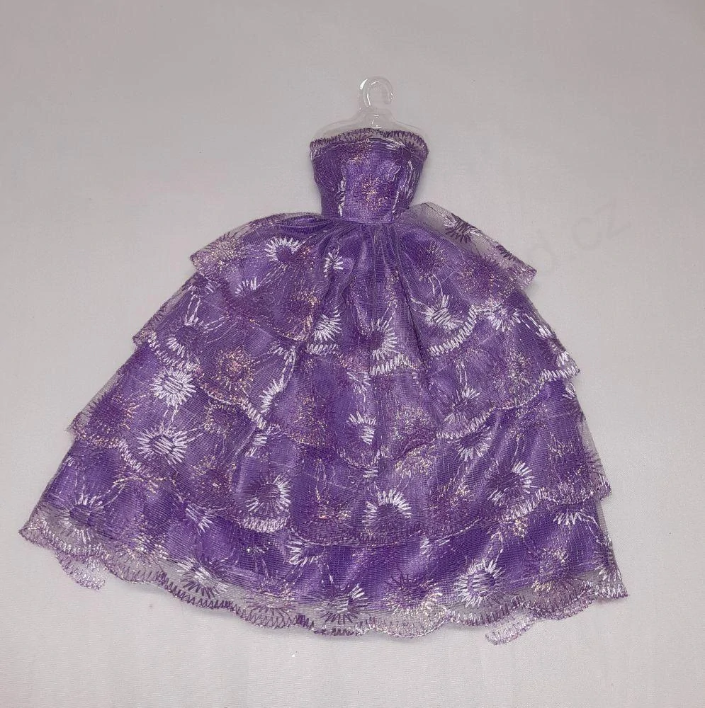Šaty pro panenku typu Barbie - plesové I.