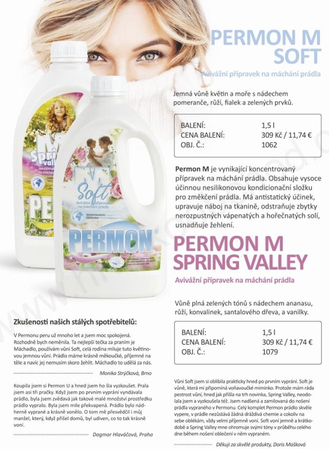 PERMON M – MAGIC – avivážní přípravek na máchání prádla 1,5 l * LIMITOVANÁ EDICE*