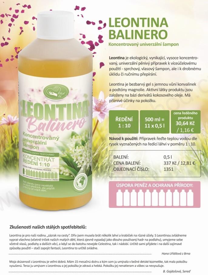 Missiva LEONTINA 0,5 l  - BEZ PARFEMACE