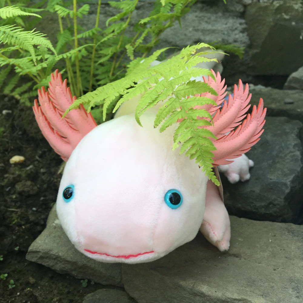Plyšový Axolotl růžový 32 cm