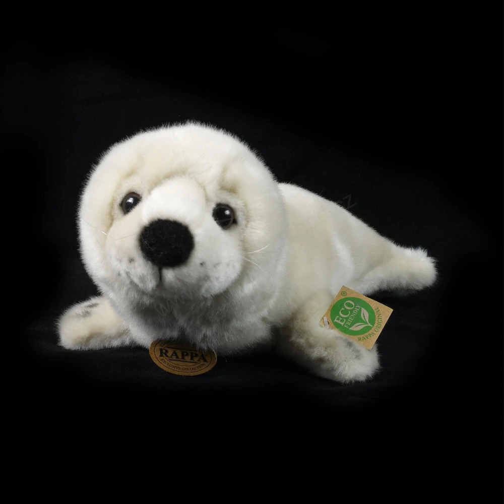 Plyšový tuleň bílý 32 cm ECO-FRIENDLY