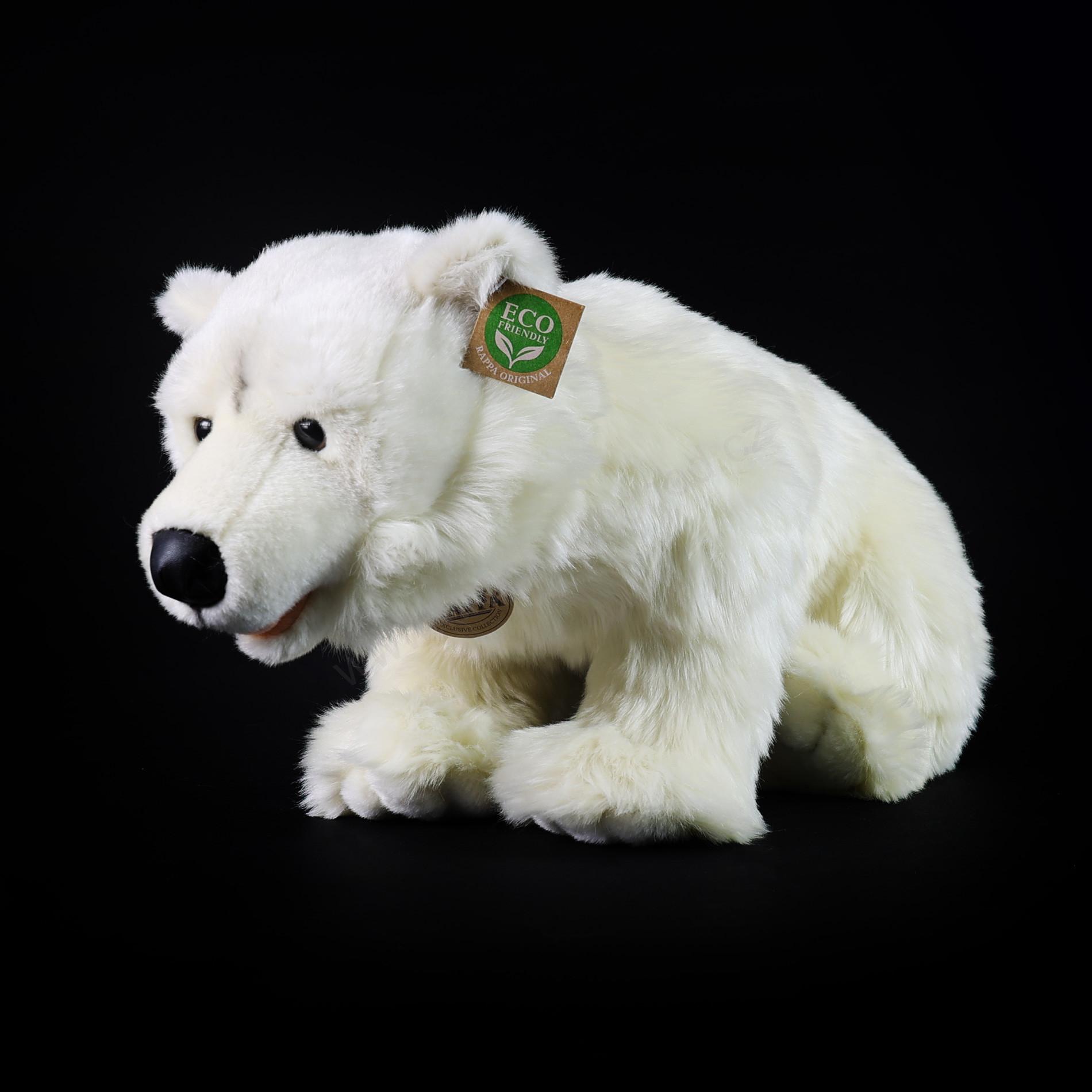 Plyšový lední medvěd sedící 47 cm ECO-FRIENDLY