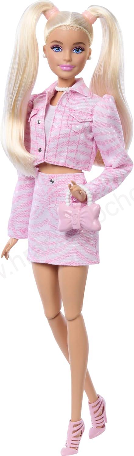 Barbie Deluxe style modelka s proužky JJN69