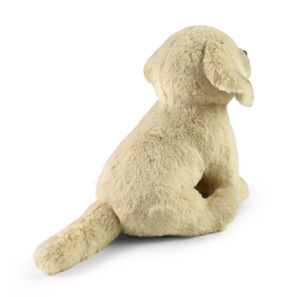 Plyšový pes retrívr / labrador sedící 23 cm ECO-FRIENDLY SOFT