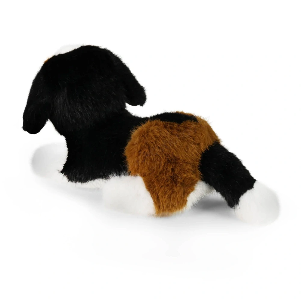 Plyšový pes bernský salašnický 22 cm, ležící ECO-FRIENDLY PLUSH WORLD