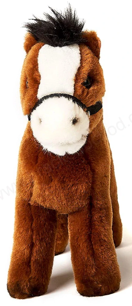 Plyšový kůň - koník 23 cm - různé barvy