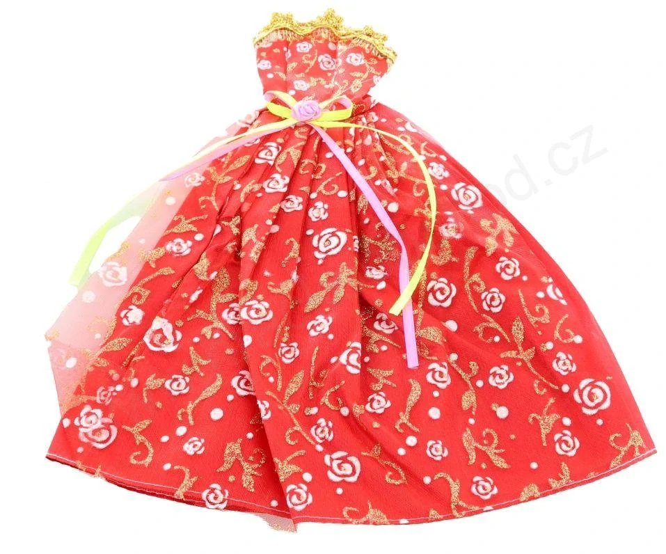 Šatičky pro panenky plesové