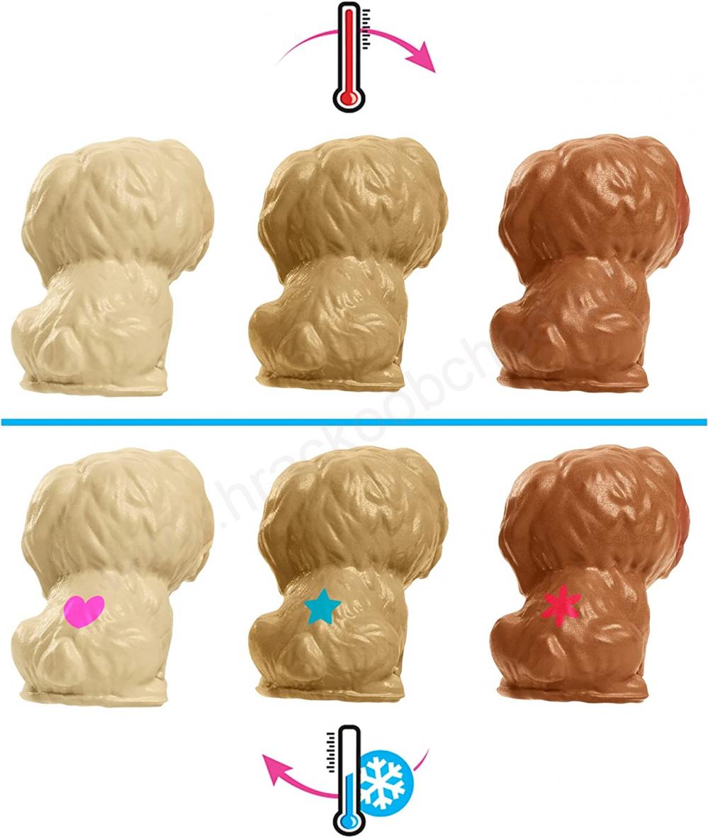 Barbie Novorozená štěňátka HCK75