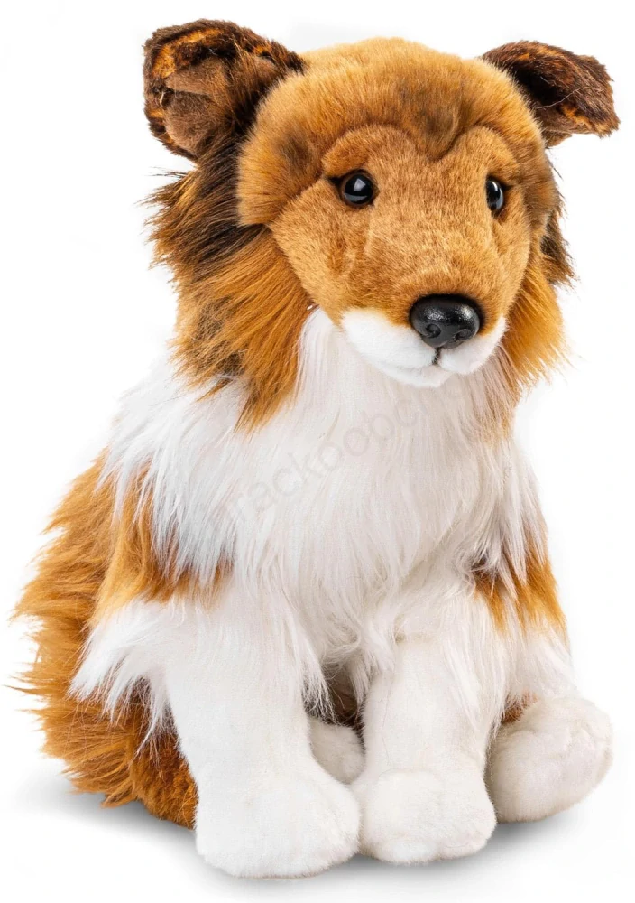 Plyšový pes KOLIE - Sheltie sedící