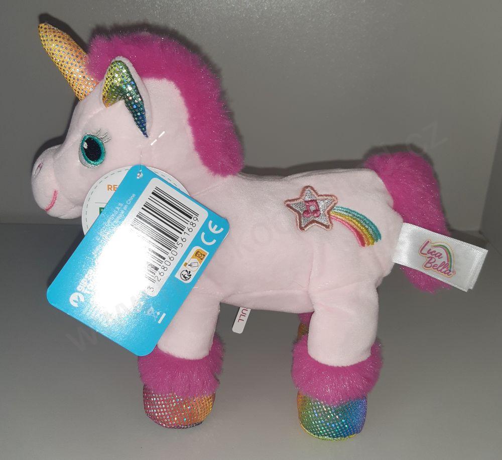 GIPSY TOYS Plyšový Jednorožec zvukový 22 cm - různé druhy