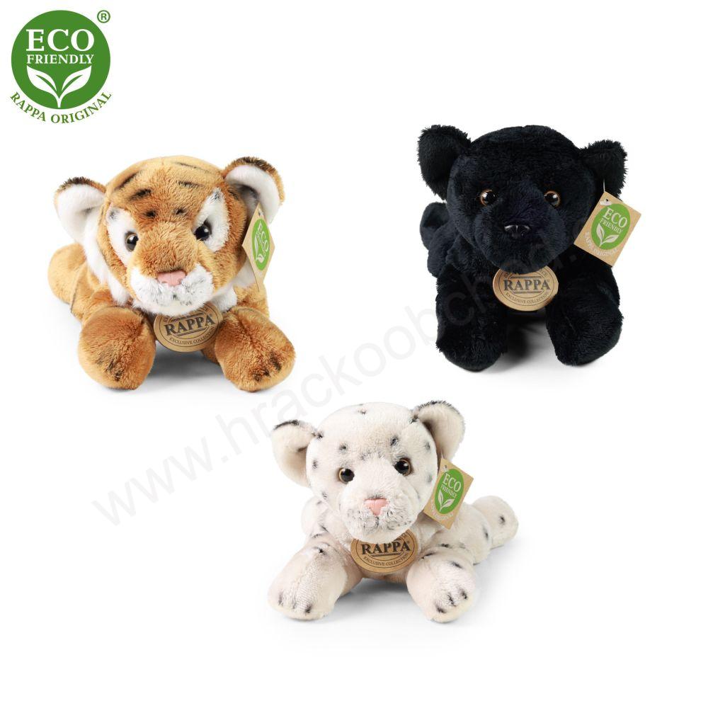 Plyšová šelma ležící 20 cm ECO-FRIENDLY - různé druhy