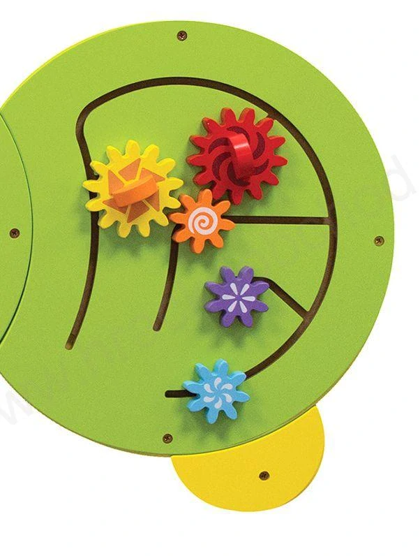 VIGA Dřevěná nástěnná hra - housenka