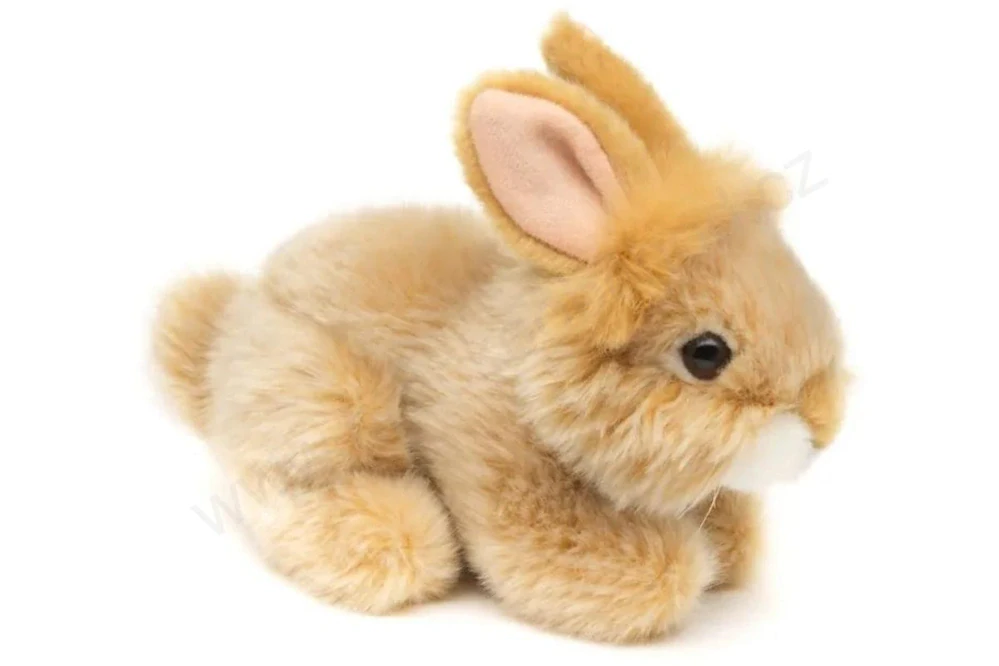 Plyšový Králík ležící 18 cm Eco-friendly (3 druhy)
