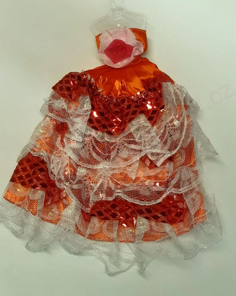 Šaty pro panenku typu Barbie - plesové I.
