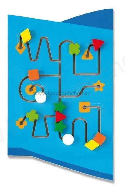 Velká dřevěná nástěnná hra - letadlo 180 cm, věk 18 m+