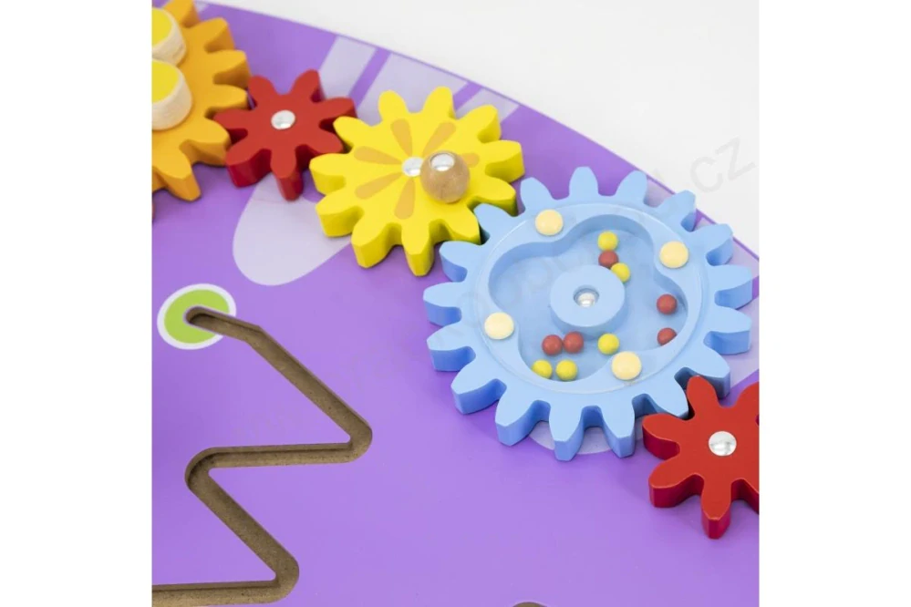 Dřevěná nástěnná hra - Dinosaurus Triceratops