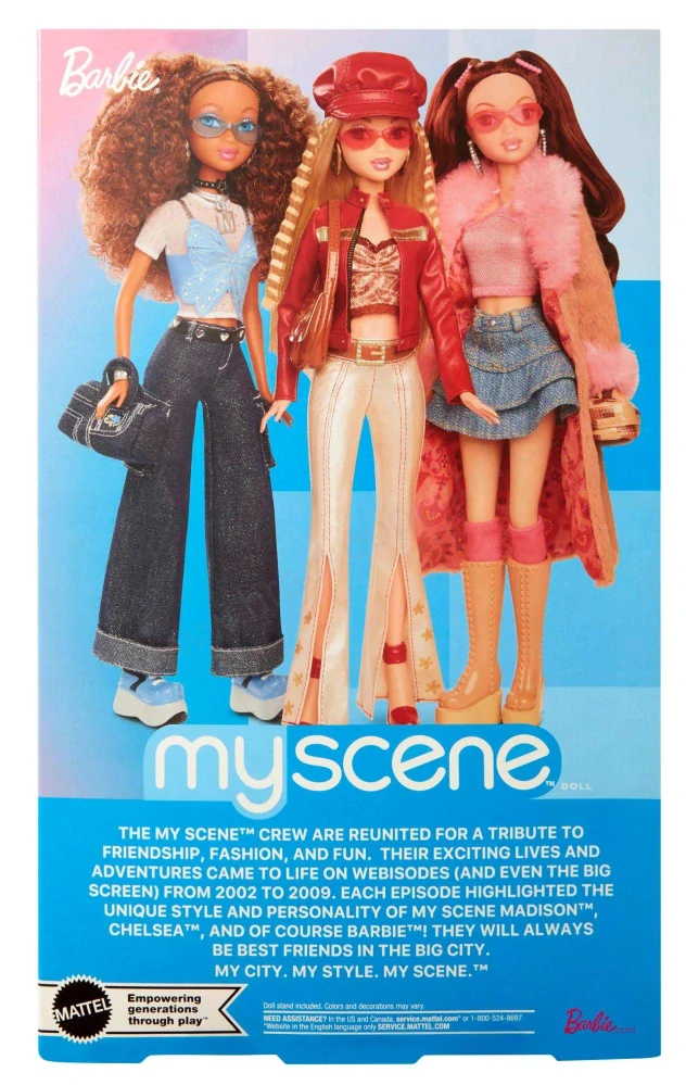 Sběratelská panenka Barbie Signature My Scene Barbie Doll HYC17