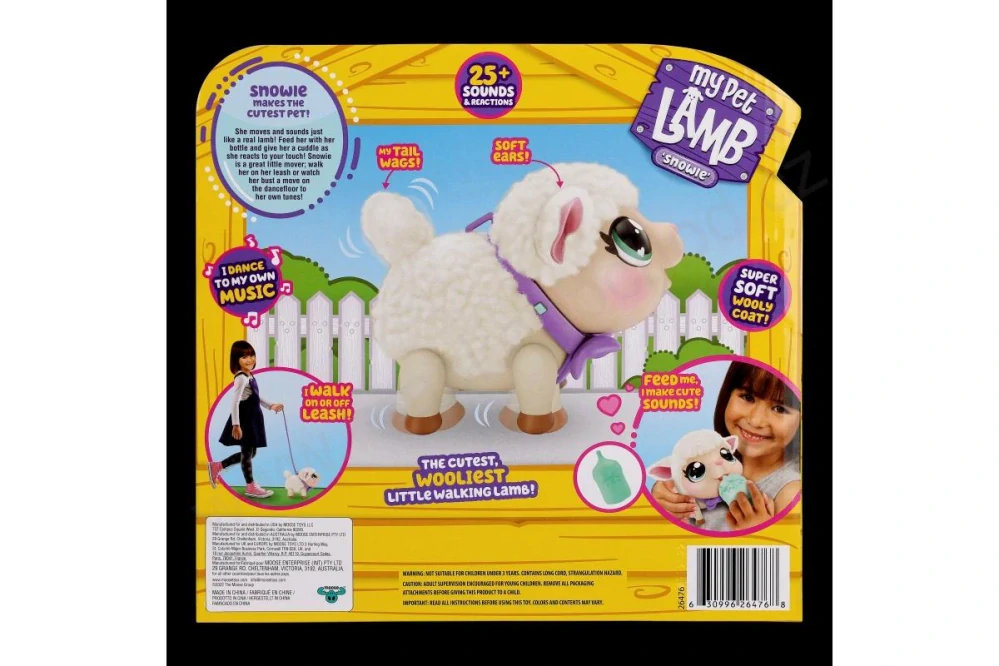 Little Live Pets ovečka Snowie interaktivní plyšové zvířátko