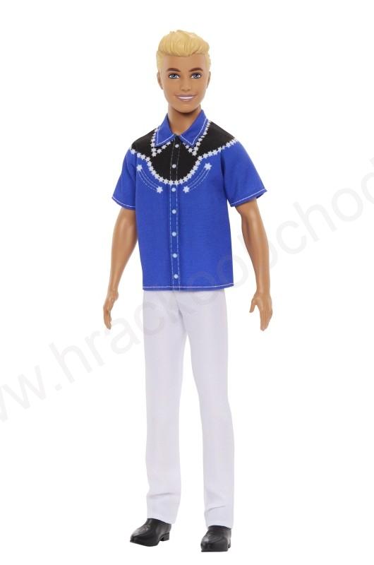 Barbie Model ken kovbojský obleček HRH25