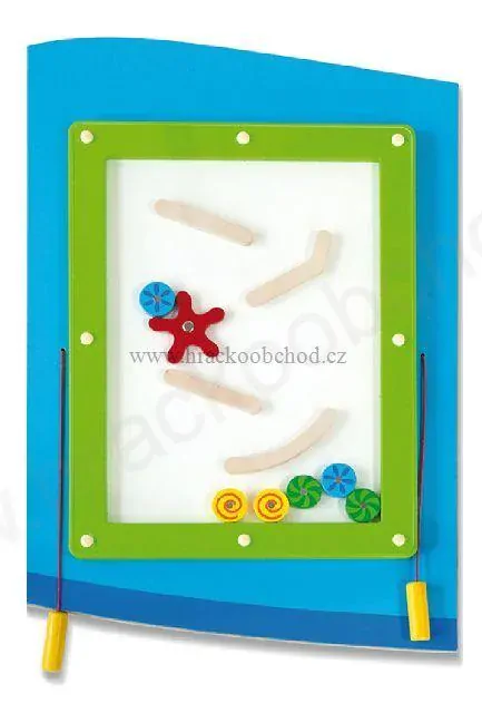 Velká dřevěná nástěnná hra - letadlo 180 cm, věk 18 m+