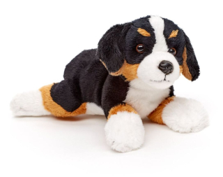 Plyšový pes BERNSKÝ štěně 21 cm