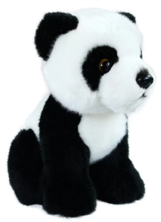 Plyšová panda sedící 18 cm