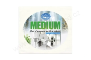 Etiketa na ředící láhev - Medium