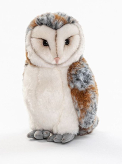 Plyšová Sova pálená 27 cm