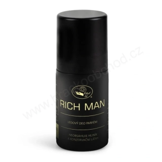 Missiva - RICH MAN – pánský ledový deo parfém roll-on, 50 ml , s obsahem feromonů