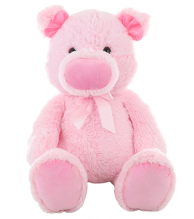 Plyšové veselé prasátko 75 cm