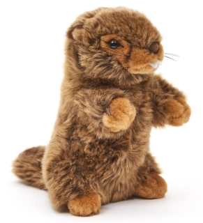 Plyšový SVIŠŤ se zvukem, 18 cm