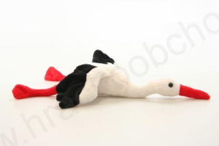 Plyšový pták ČÁP 30 cm