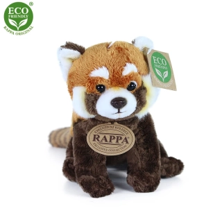 Plyšová panda červená 18 cm ECO-FRIENDLY