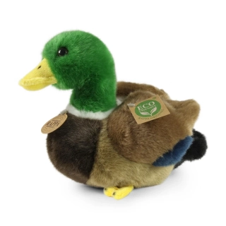 Plyšová kachna / kačer 20 cm ECO-FRIENDLY