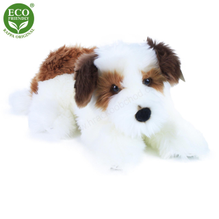 Plyšový pes Shih-tzu (havanský psík) 45 cm ležící ECO FRIENDLY