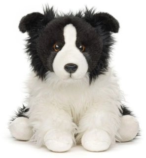 Plyšový pes BORDER KOLIE - 35 cm