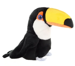 Plyšový pták Tukan 20 cm