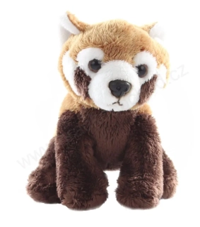 Plyšová Panda červená sedící 13 cm