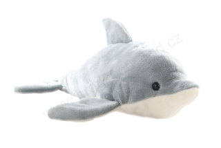 Plyšový Delfín šedý 28 cm
