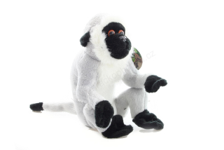 Plyšová Opice / kočkodan sedící 17 cm