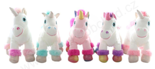 GIPSY TOYS Plyšový Jednorožec zvukový 22 cm - různé druhy