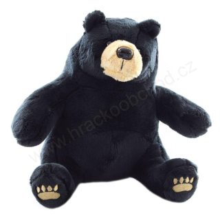 Plyšový Medvěd černý 18 cm