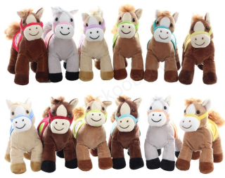 GIPSY TOYS Plyšový koník zvukový 22 cm